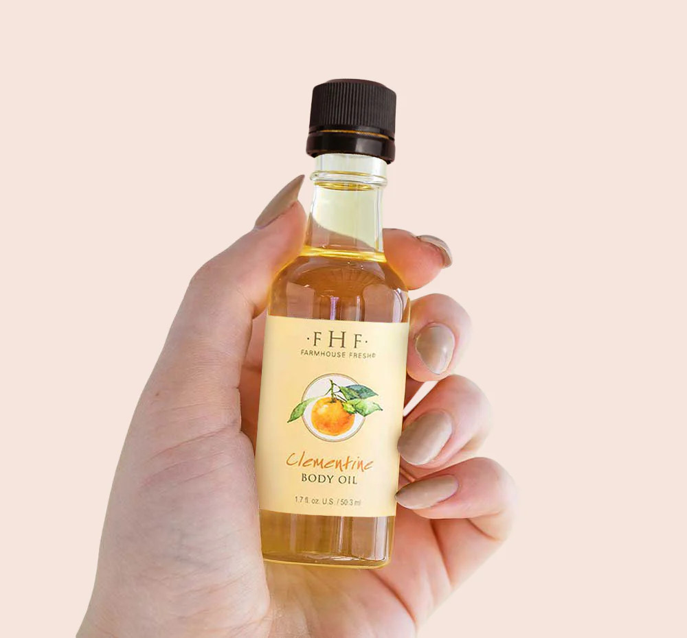 Clementine Body Oil (1.7 oz. plastic bottle) | FarmHouse Fresh