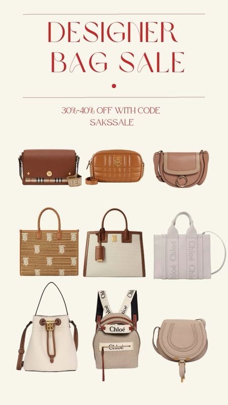 Designer Bag Sale 👜 





Burberry Chloe present Christmas ideas Christmas gift Gift Guide

#LTKHoliday #LTKCyberWeek #LTKGiftGuide