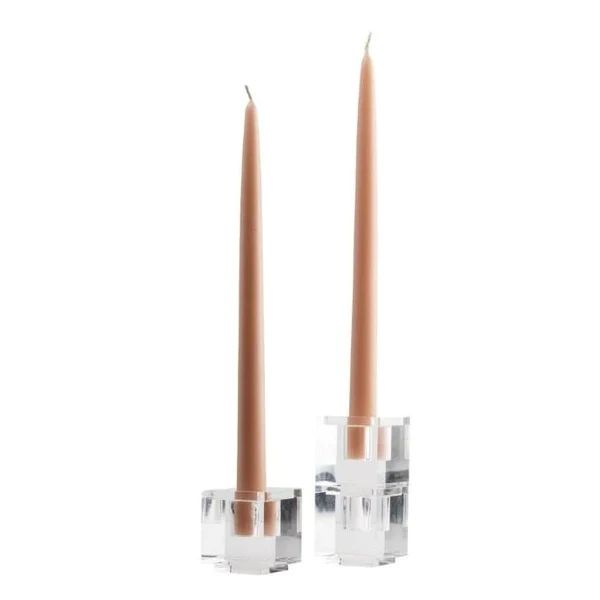 Acrylic Stackable Candle Holders (Set of 4) | Fig and Dove
