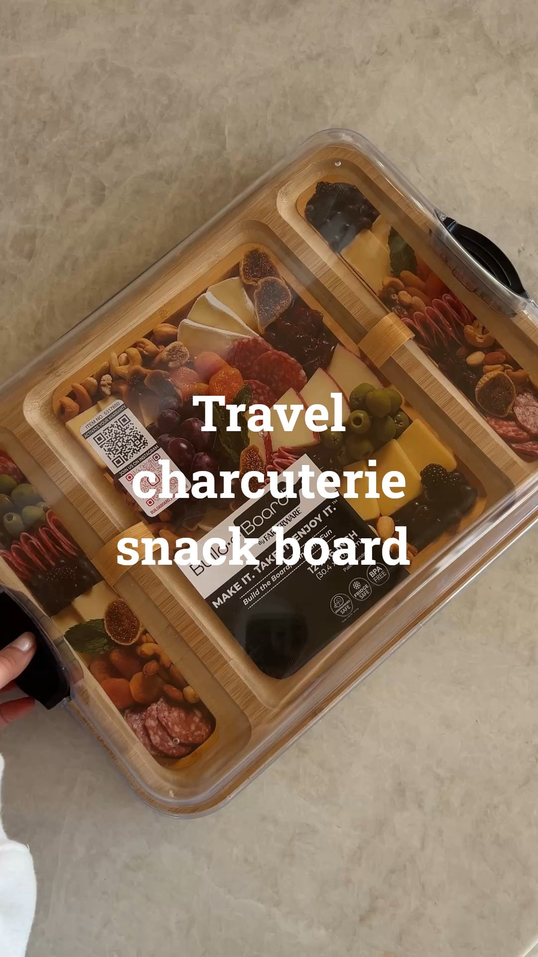 The perfect travel charcuterie board! Perfect for a boat or beach day. 

#LTKFindsUnder50 #LTKTravel #LTKParties