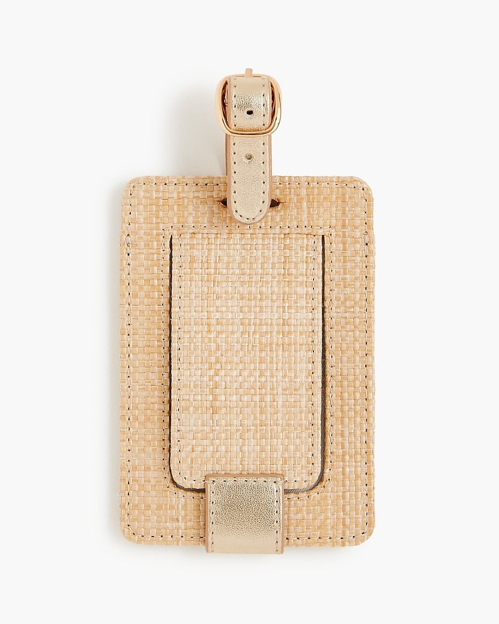 Woven luggage tag | J.Crew Factory