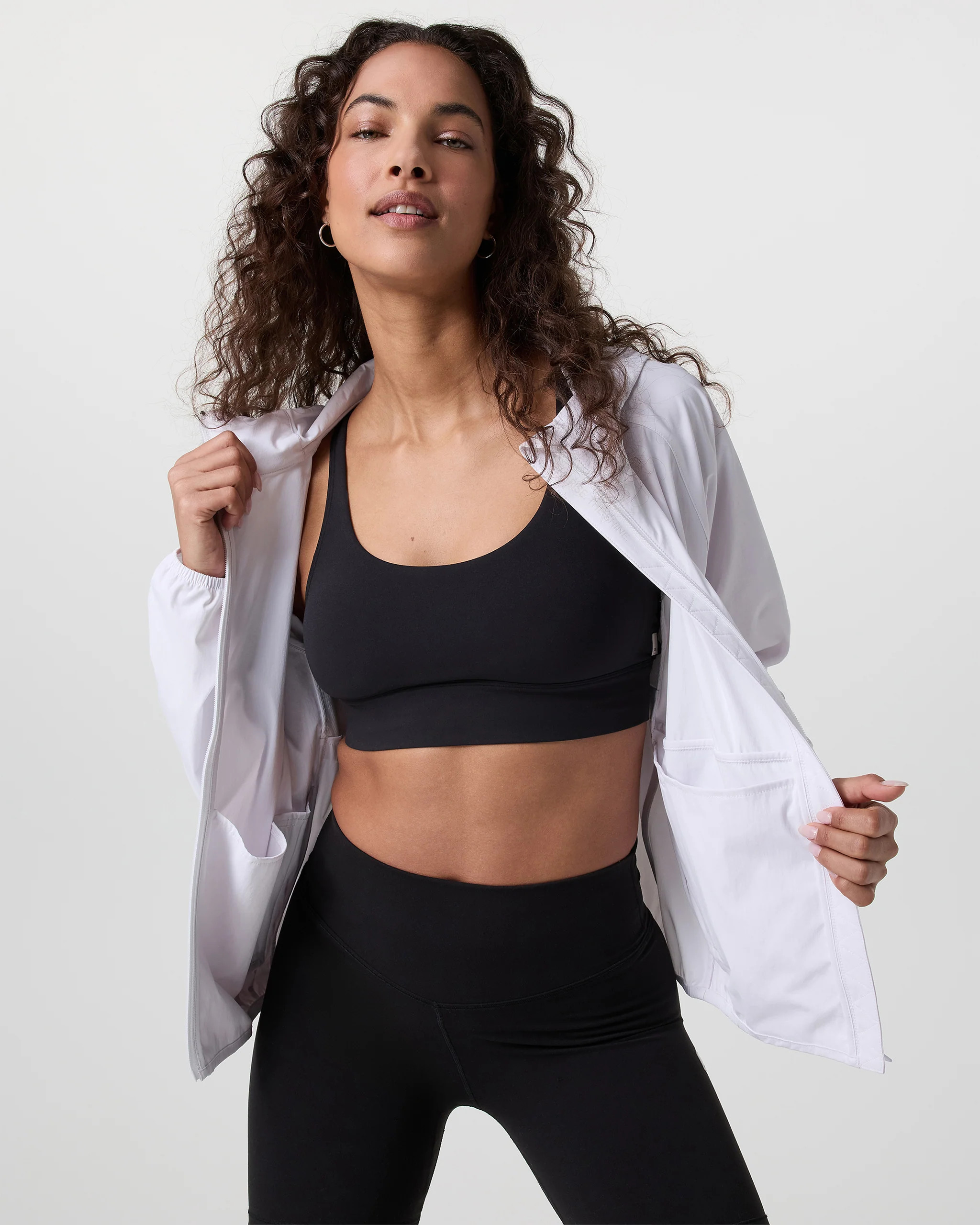 Women's Renew Trainer Shell | White | Vuori | Vuori Clothing (US & Canada)