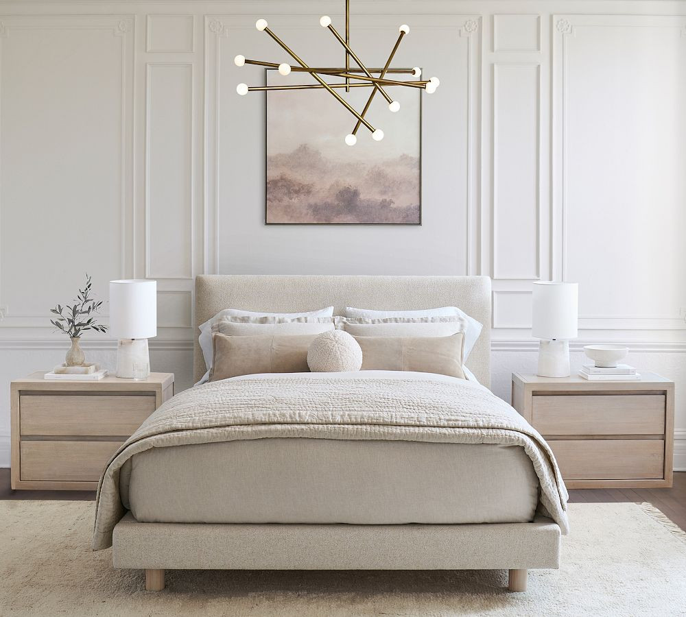 Cayman Upholstered Bed | Pottery Barn (US)