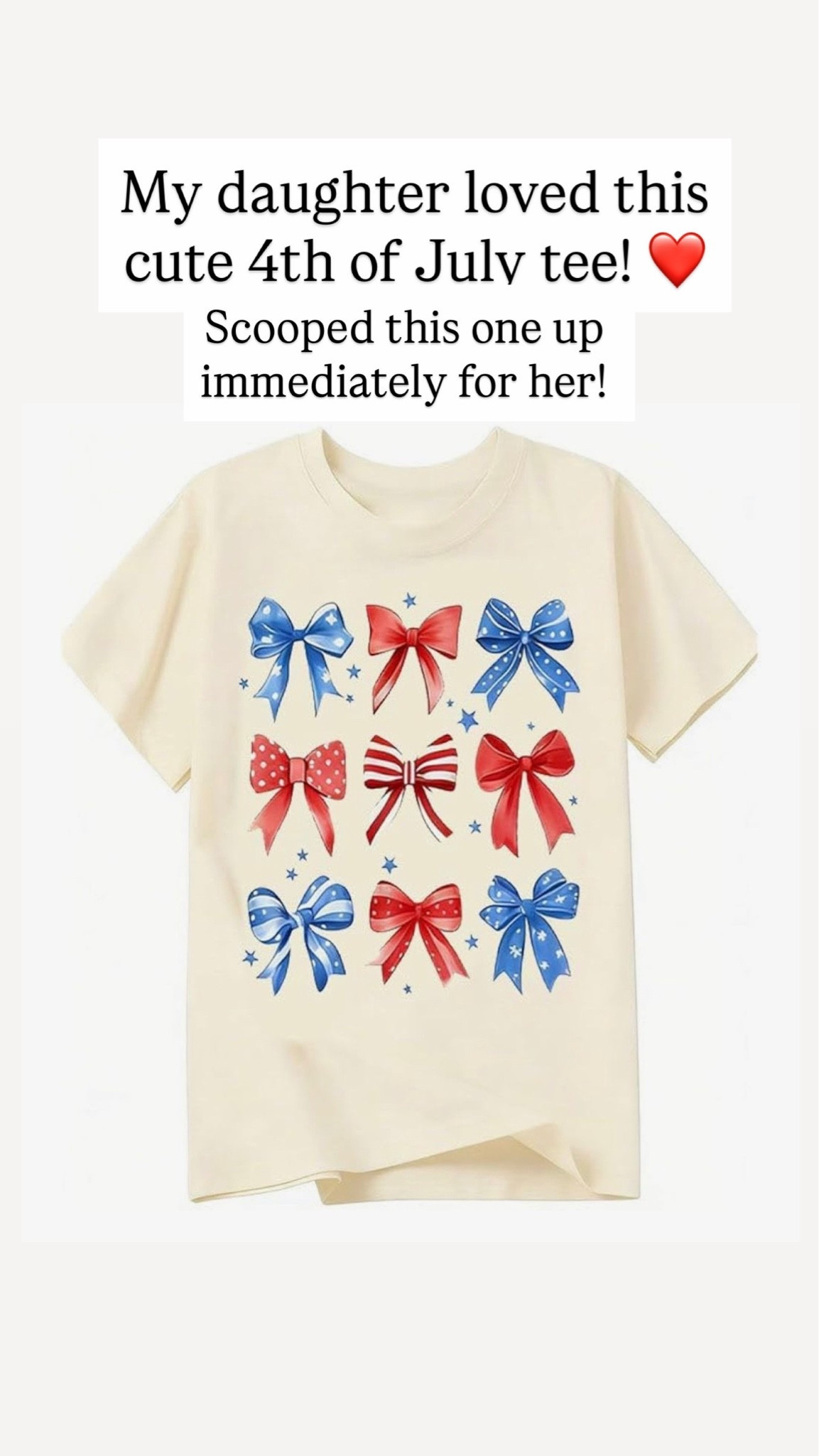 Cute Fourth of July T-shirt for girls

#LTKKids