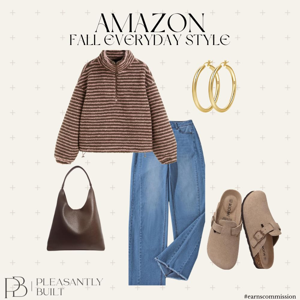 Updated my wardrobe with these Amazon picks! Perfect for cozy fall days. #fallstyle #amazonfinds #amazonstyle #amazonfashion #womensfashion 

 #LTKootd #LTKmomlife #LTKSeasonal