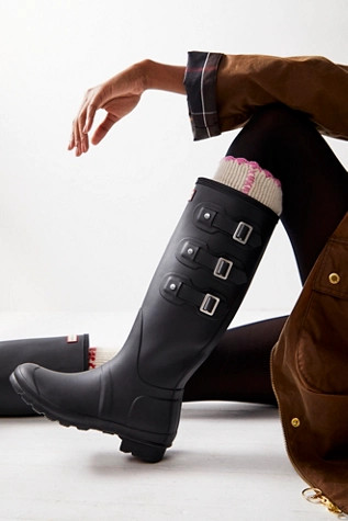 Hunter Original Tall Multi Buckle Boots | Free People (Global - UK&FR Excluded)