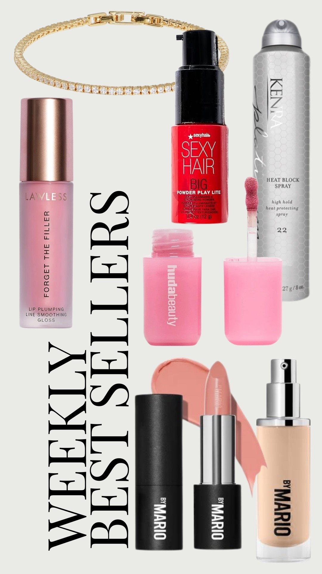 Weekly roundup but make it elite staples only 💅✨

From heat protection that actually works (hi, Kenra heat block spray 👏) to instant volume boosters, glowy blush, the perfect foundation, and lip combos that don’t miss… this is your sign to upgrade your everyday routine with products that deliver real results.

And let’s talk about the standout: a classic tennis bracelet that instantly elevates any look. Effortless, timeless, and the kind of piece you’ll reach for every single day — because everyday essentials should feel a little bit luxe. ✨

If you’ve been wanting a streamlined routine with high-impact products, this is it.



#LTKBeauty #LTKU #LTKOver40