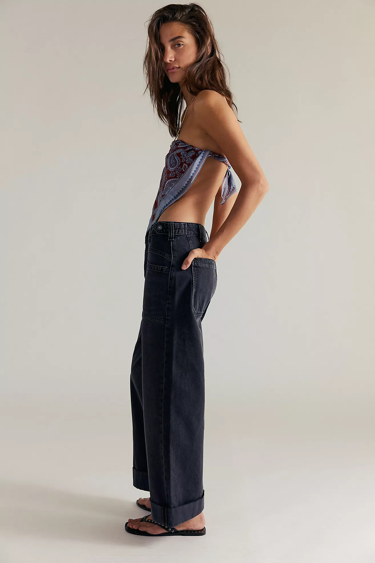 We The Free Palmer Cuffed Jeans | Free People (Global - UK&FR Excluded)
