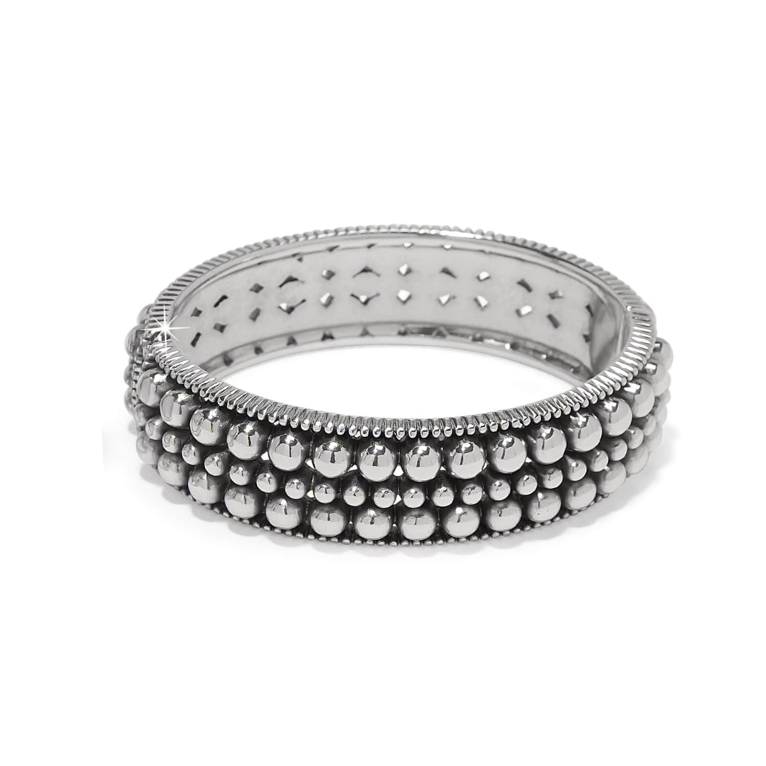 Pretty Tough Pierced Hinge Bangle | Brighton
