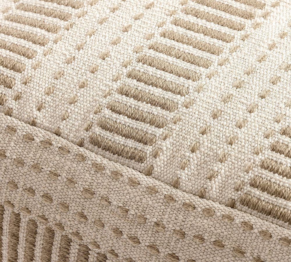 Harbor Outdoor Pouf | Pottery Barn (US)