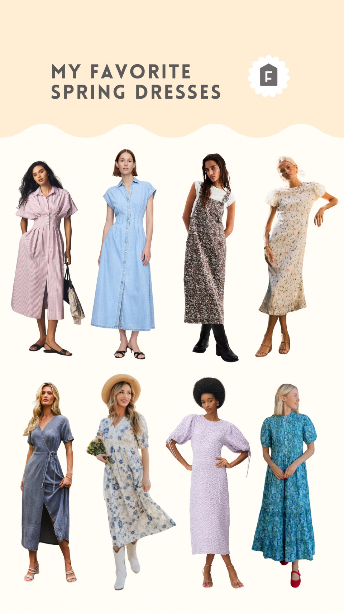 Dress Roundup - the overall dress I got my eyes on you!