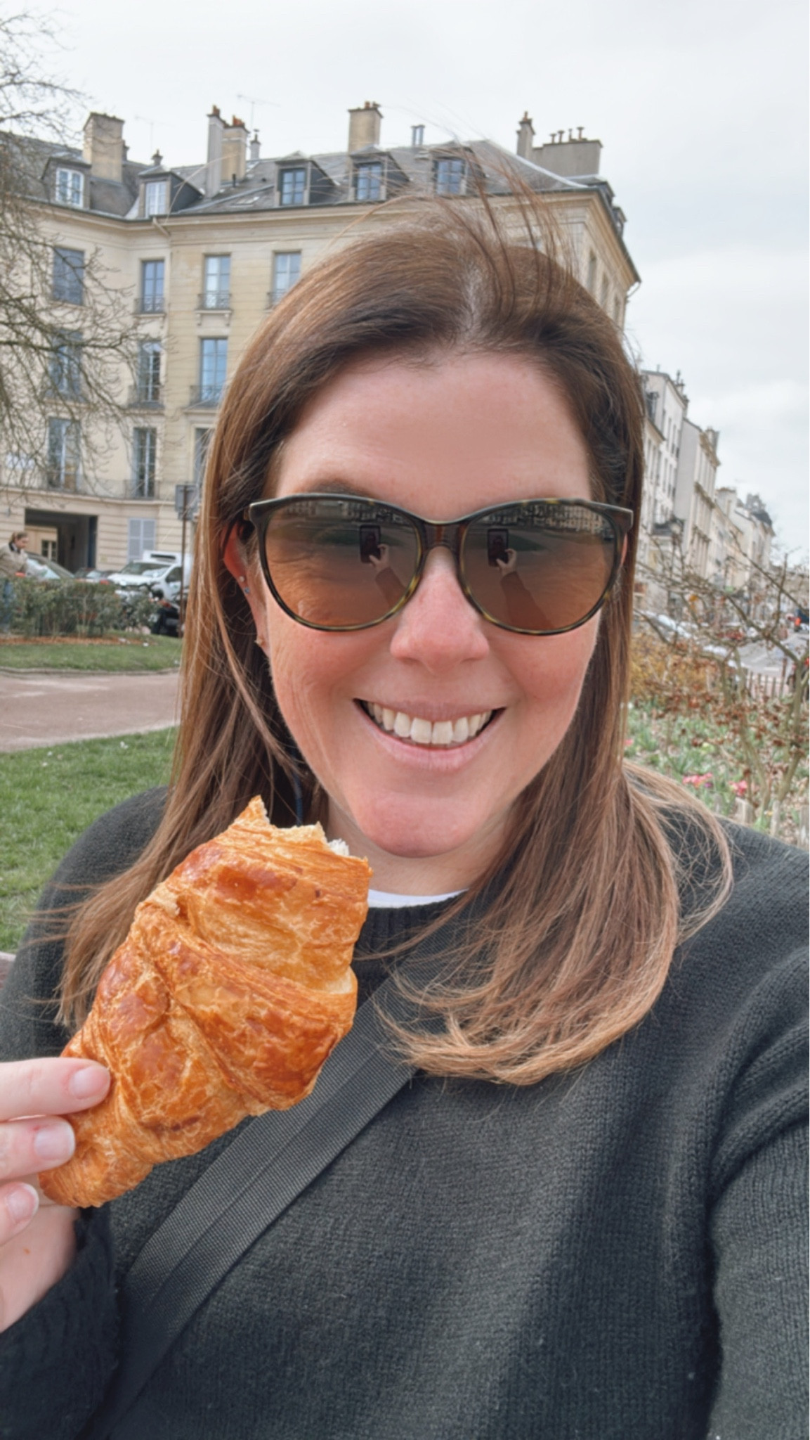 Nothing like sitting on a bench in Versailles and eating a fresh croissant! 🥐 

#LTKTravel #LTKSaleAlert #LTKootd