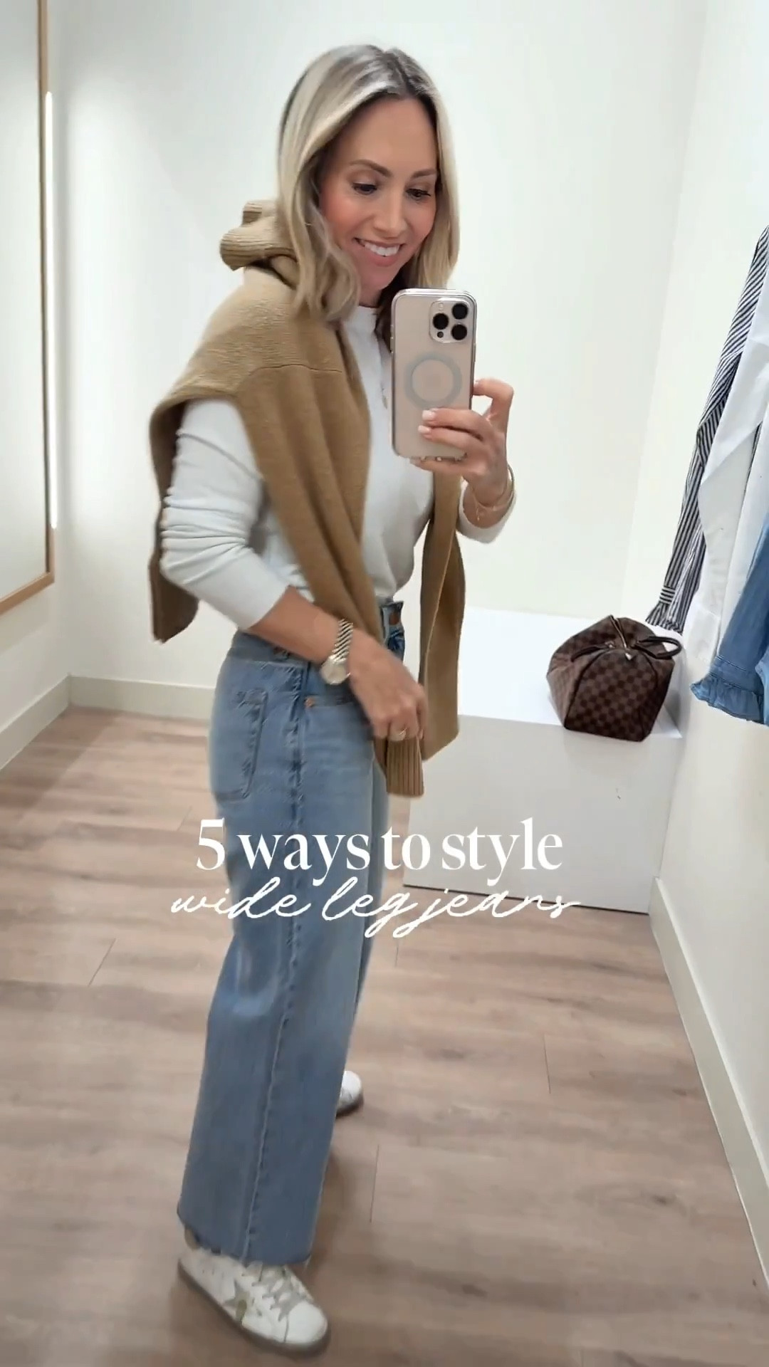 Found the PERFECT wide-leg jeans! Here are 5 ways to style them.

These cropped wide-leg jeans are easy, flattering, and incredibly comfortable—perfect to dress up or down for errands, school runs, or everyday wear. I love them styled denim-on-denim, with a soft cardigan, or a classic button-down. Shop all the looks here.

#LTKOver40 #LTKFindsUnder100 #LTKPetite