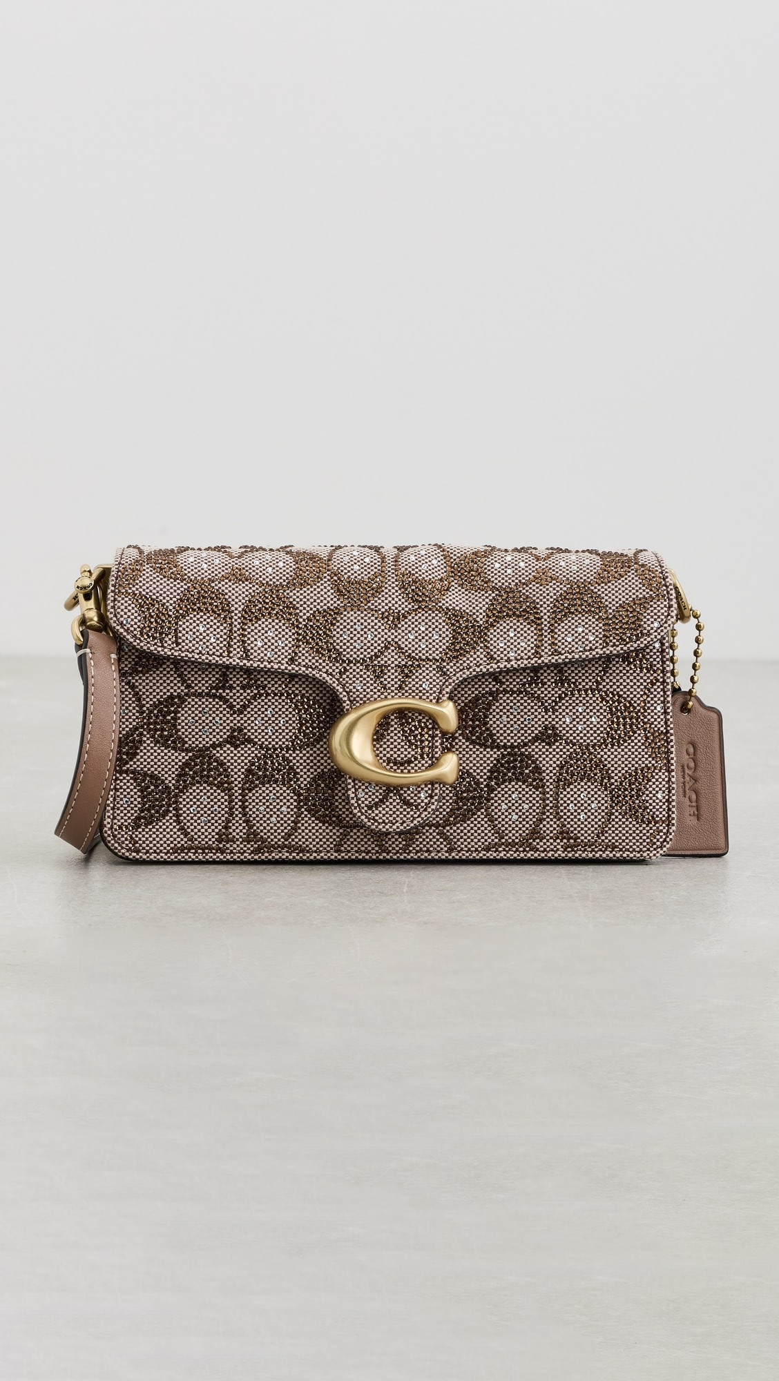 Crystal Signature Soft Tabby Shoulder Bag | Shopbop