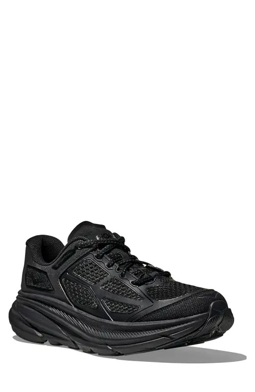 HOKA Clifton One9 Sneaker in Black/carbon Black at Nordstrom, Size 9.5 | Nordstrom
