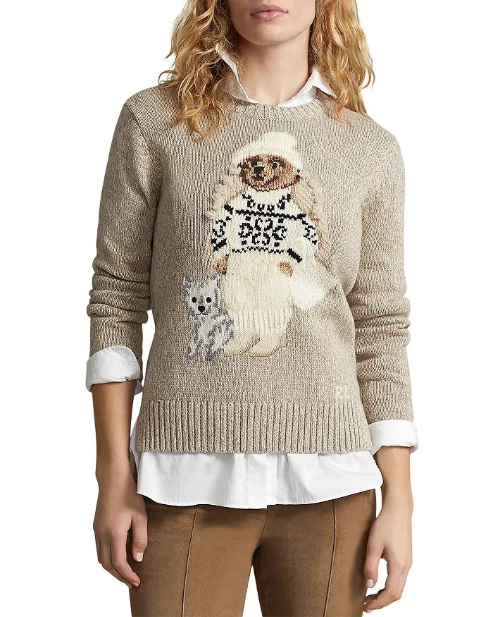 Ralph Lauren Polo Bear Crewneck Sweater Back to Results -  Women - Bloomingdale's | Bloomingdale's (US)