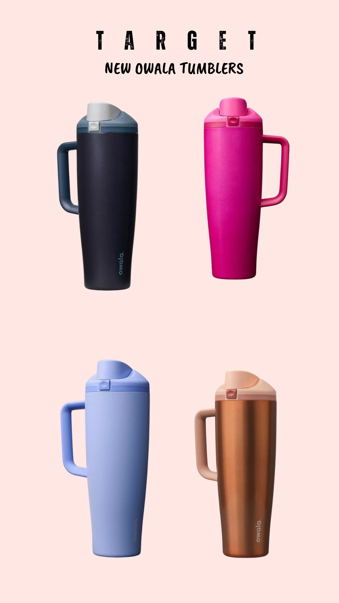 NEW Owala @Target. Loving the colors 😍