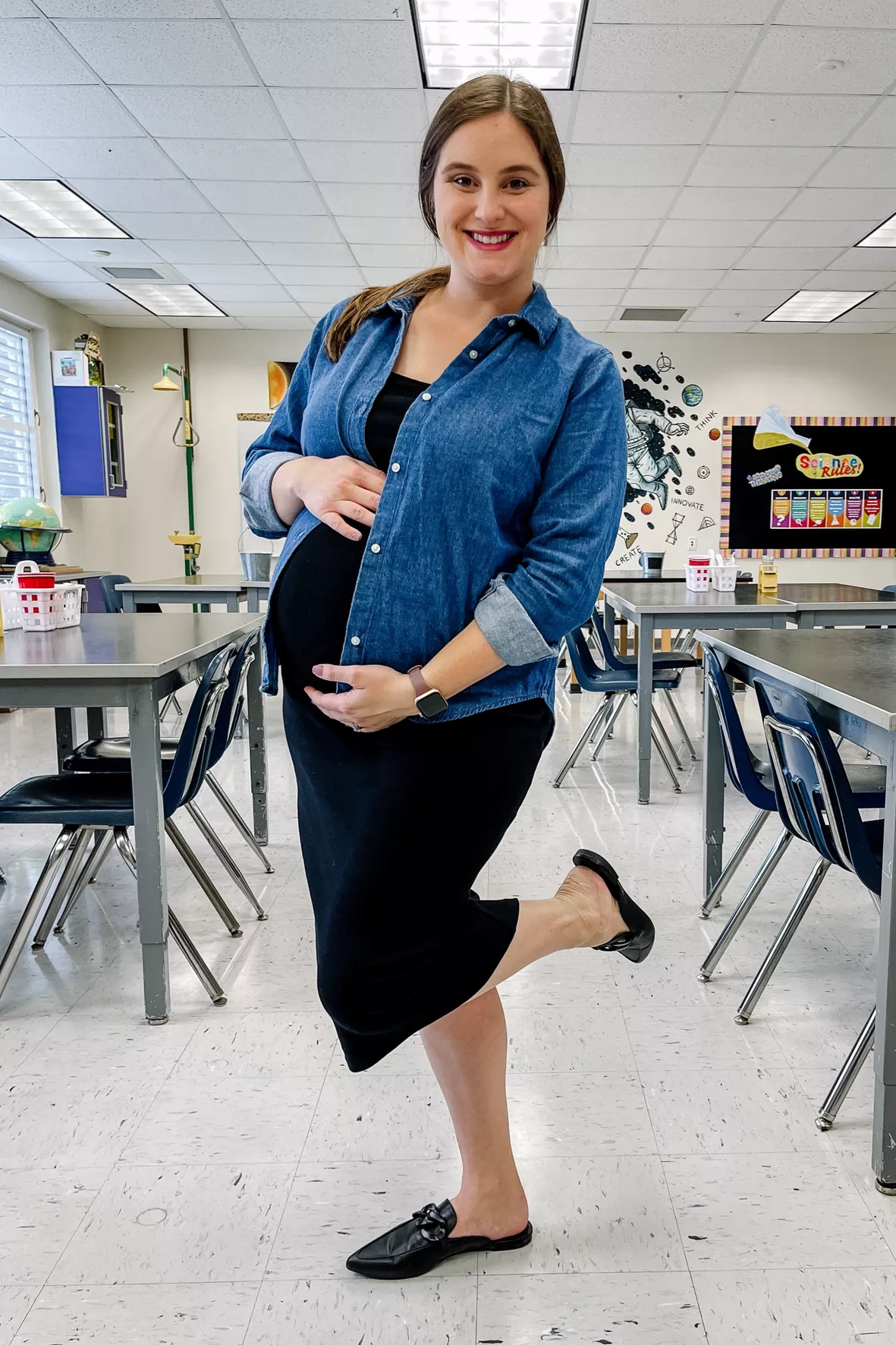 Maternity and Nursing Chambray … curated on LTK