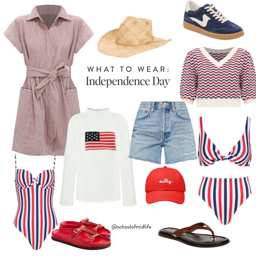 What to Wear: Independence Day 🇺🇸

#fashionover40 #fashionover50 #midlifefashion

#LTKSummerEdit #LTKOver40 #LTKStyleTip