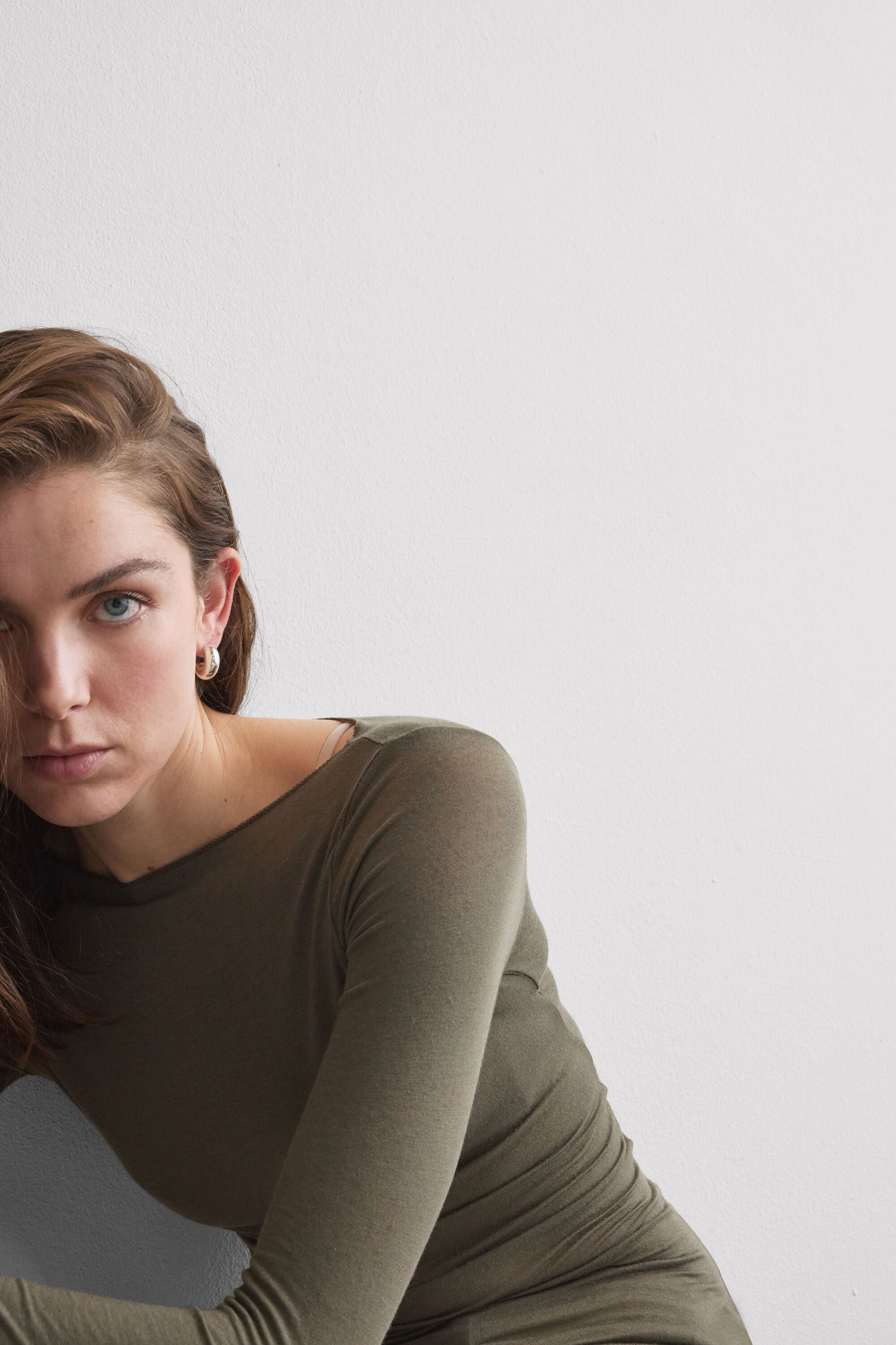 Sheer Cashmere Boat Neck Shirt | Intimissimi | Intimissimi (US)