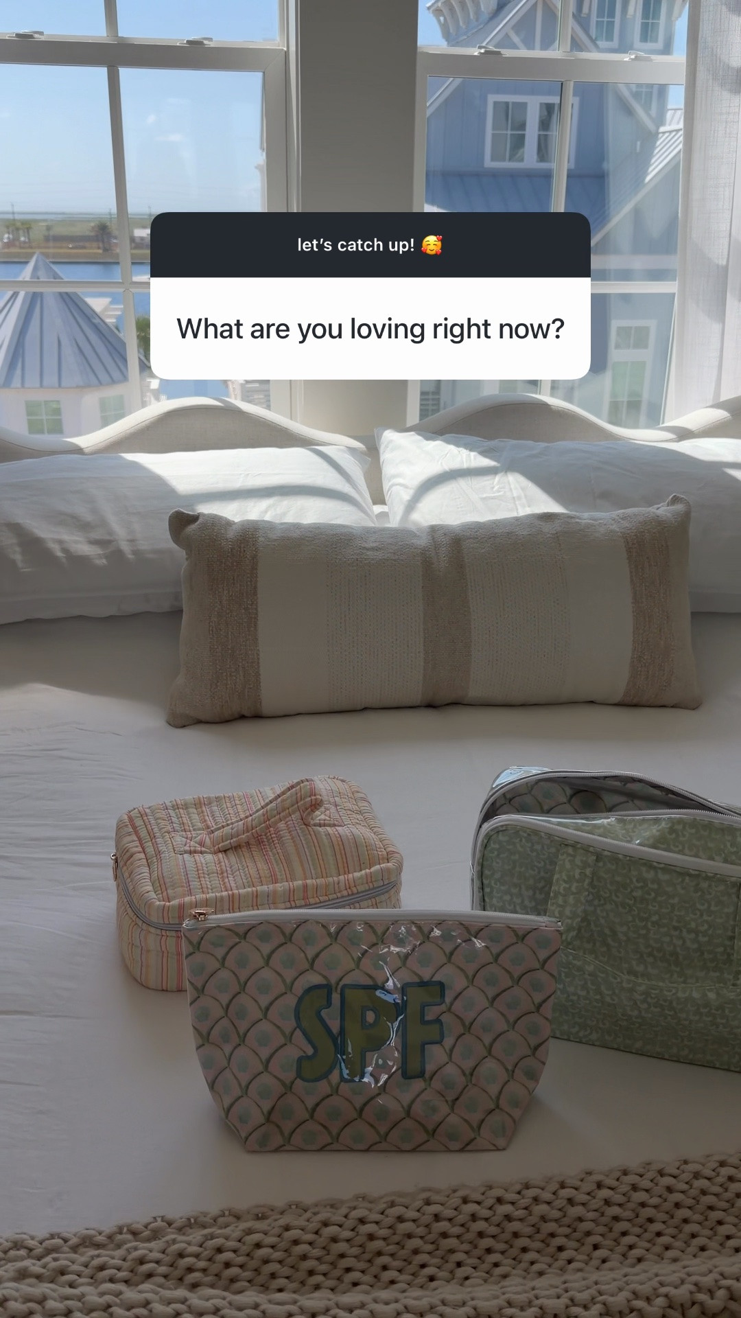 I’m a sucker for a cute toiletry bag & I love how organized these help you stay while traveling. use code JESSCRUM to save $!

travel essentials, travel bags, small shop, kenz kustomz, makeup bag, beauty bag

#LTKTravel #LTKstorytime #LTKmomlife