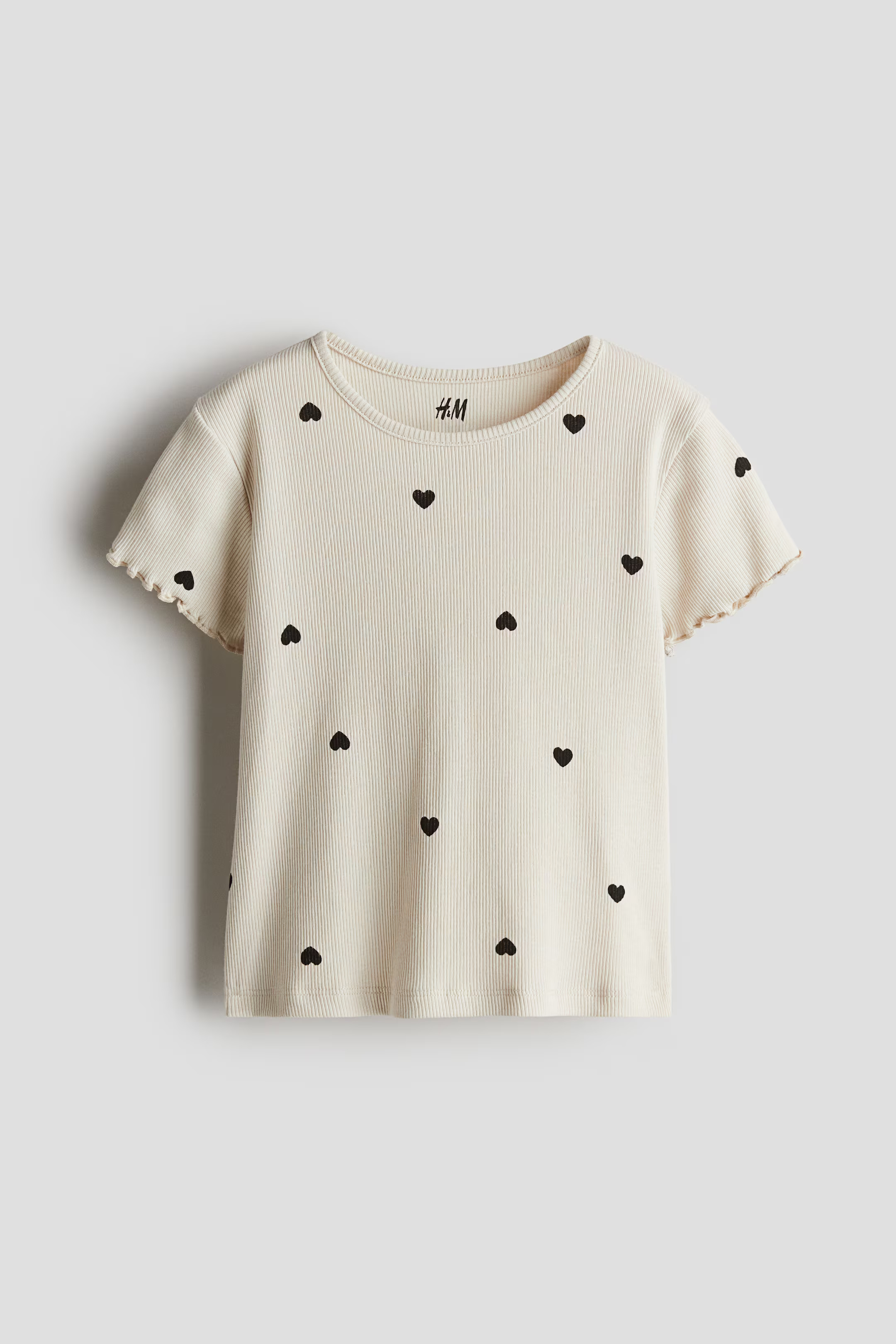 Ribbed Jersey Top | H&M (US + CA)