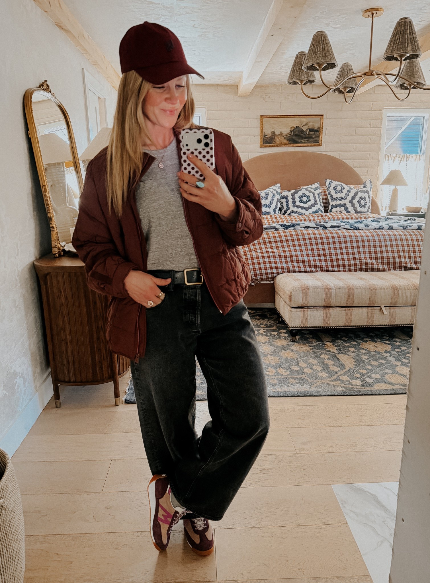 •jacket sized up to medium
