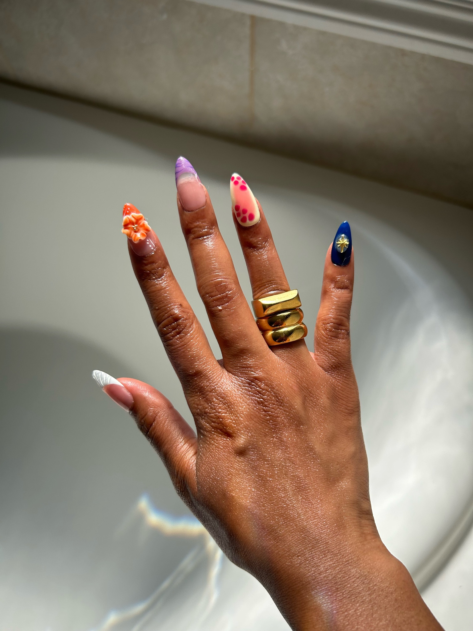 Press on nails from Amazon! #Nails #PressOns 