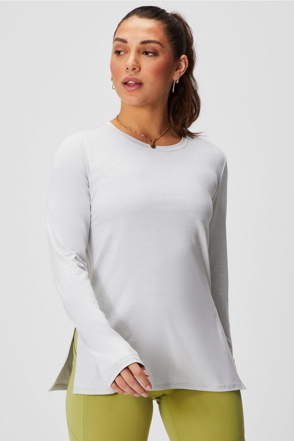 Dry-Flex Long-Sleeve Tunic | Fabletics - North America