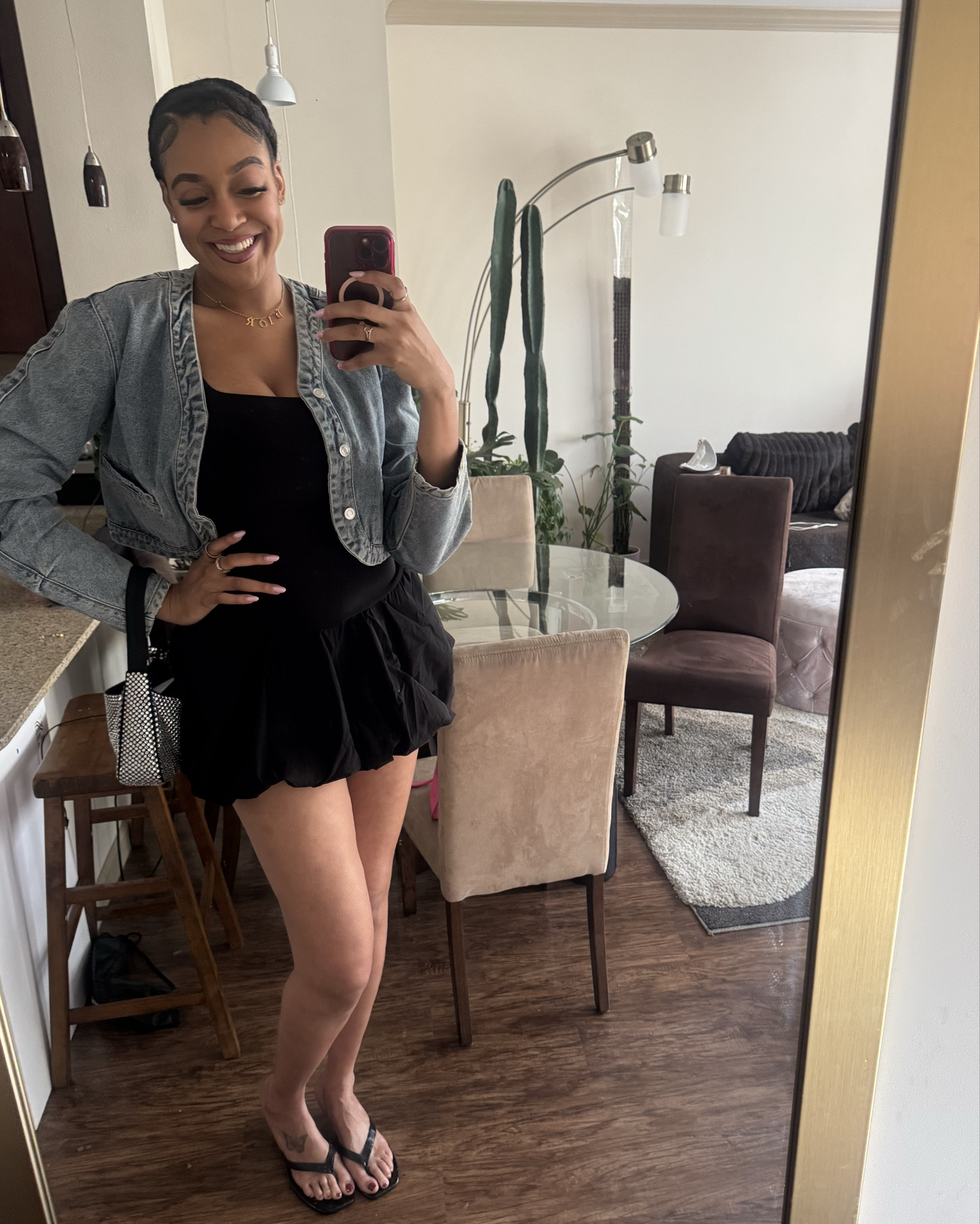 What I wore to my Bday brunch😍🥰🥳💖 #tall #tallfashion #tallwomen @prettylittlething #prettylittlething #PLT #ootd #prada #ninewest

#LTKootd #LTKBeauty #LTKTall
