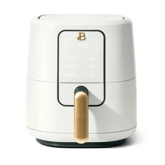 Beautiful 3 Qt Air Fryer with TurboCrisp Technology, EverGood Ceramic Nonstick Coating, White Ici... | Walmart (US)