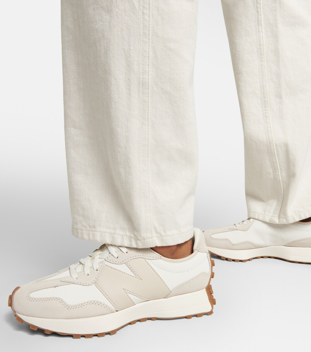 327 suede-paneled sneakers | Mytheresa (US/CA)
