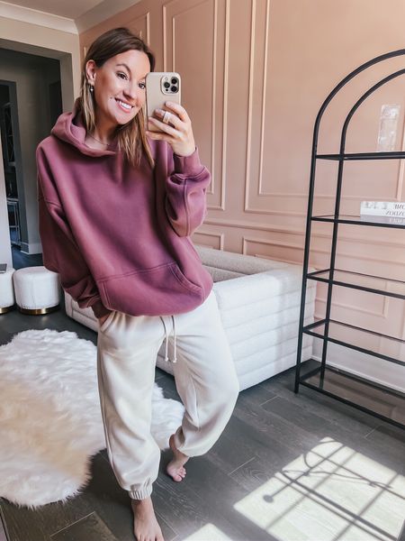 My favorite hoodie from Abercrombie, comes in tons of colors & is seriously the coziest. I live in this sweatpants from them also! 

#LTKstyletip #LTKSeasonal #LTKfindsunder100