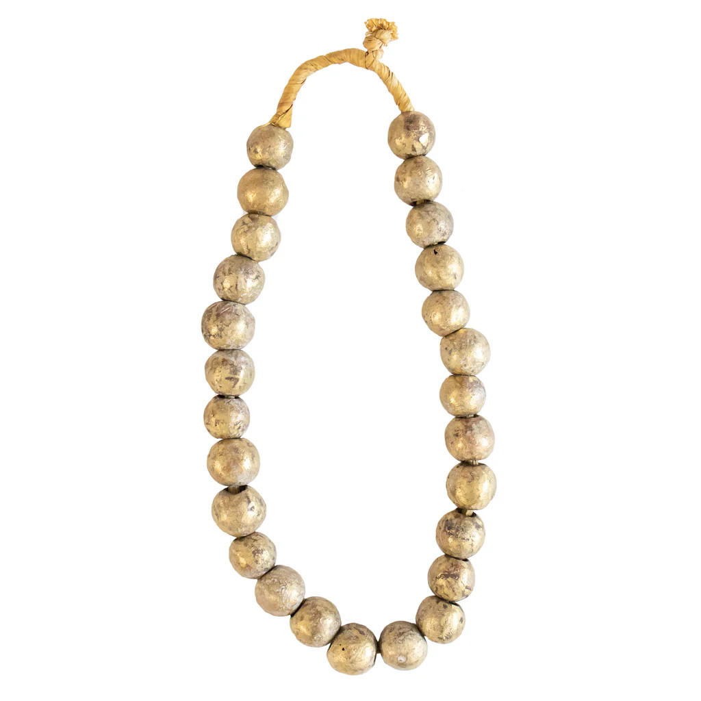 Lynx Brass Beads | The Vintage Rug Shop