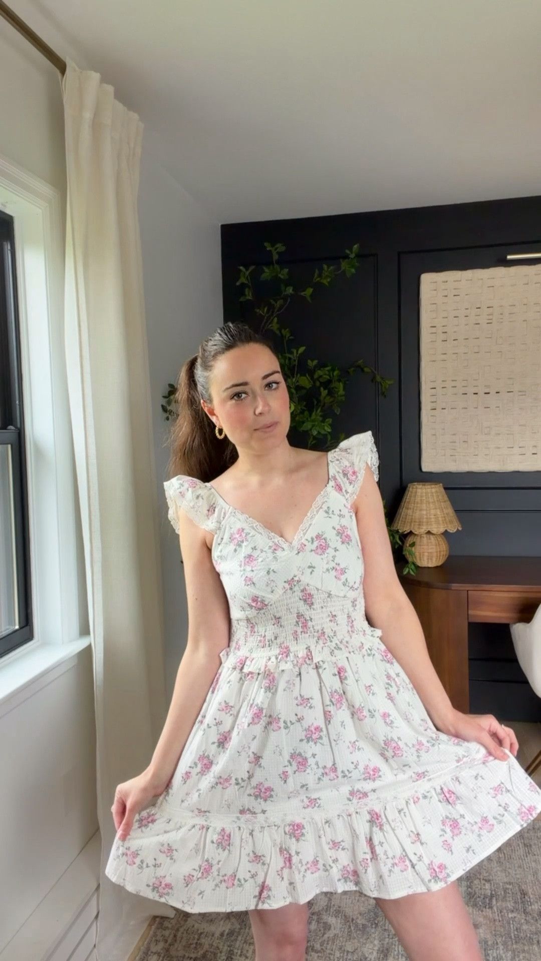 100% cotton smocked flutter dress from Target! So lightweight and perfect for spring! 

Linking some gorgeous summer dresses! 

@Target #targetpartner #target