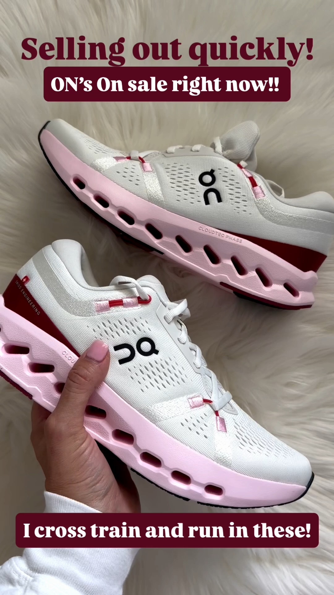 On sneakers on sale!! Selling out quickly!!! I size up 1/2 size in ON’s. I run and cross train in these

#LTKfitnessgoals #LTKSaleAlert #LTKActive