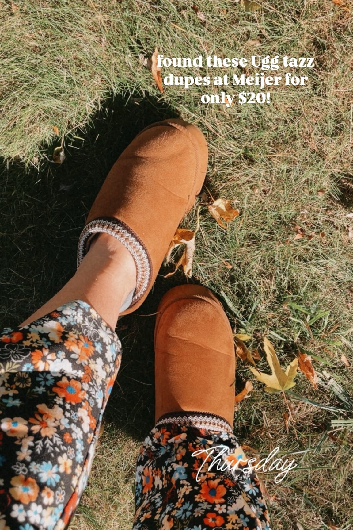 UGG DUPES! Found these at Meijer for only $20! Linking some other options if you don’t have a Meijer by you! #uggtazz #uggtazzdupes #uggs #fallshoes

#LTKSaleAlert #LTKSeasonal #LTKGiftGuide