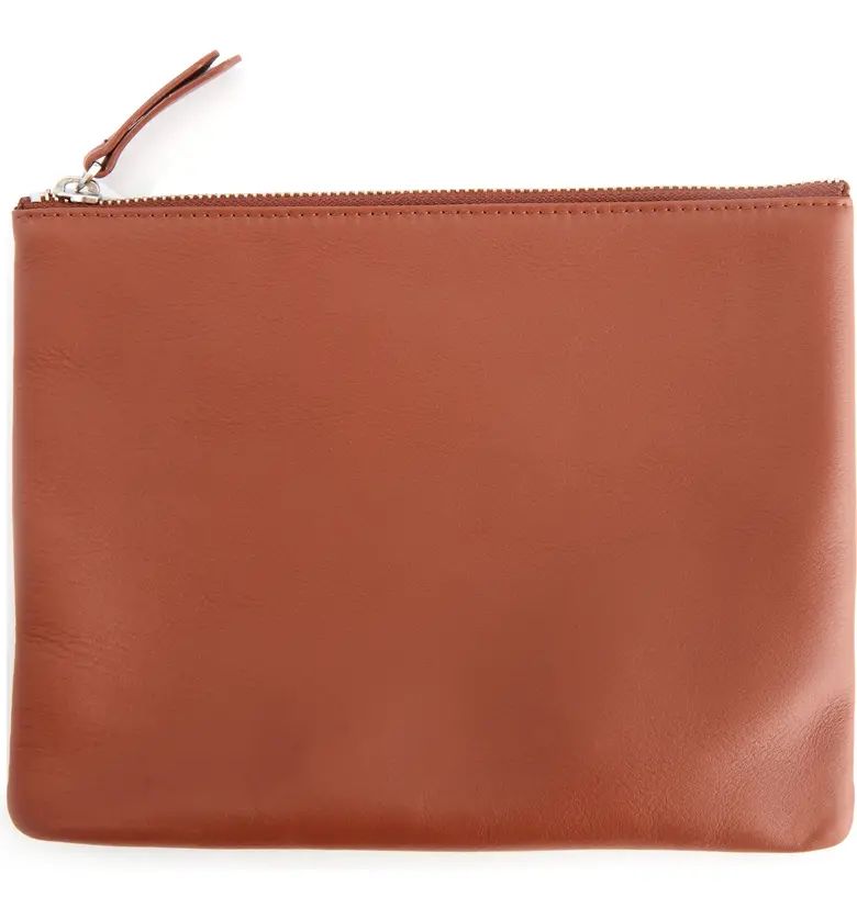ROYCE New York Personalized Leather Travel Pouch | Nordstrom | Nordstrom