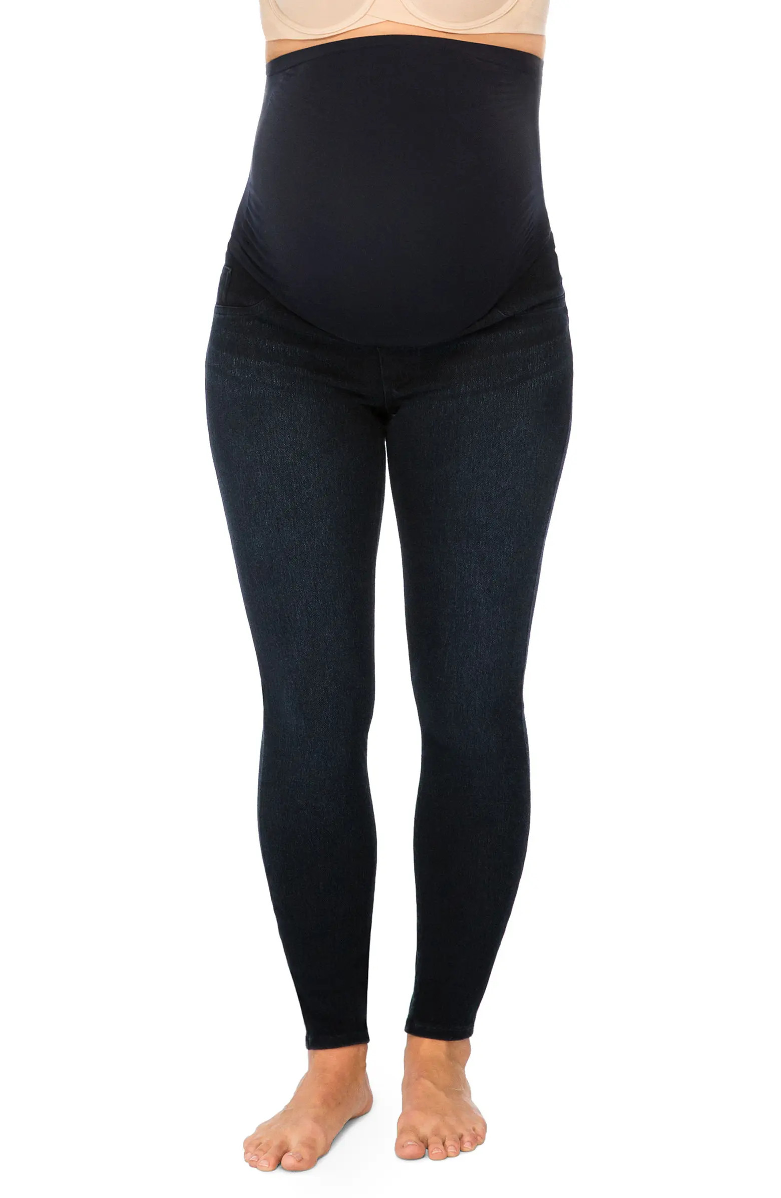 Mama Ankle Jean-ish Seamless Maternity Leggings | Nordstrom