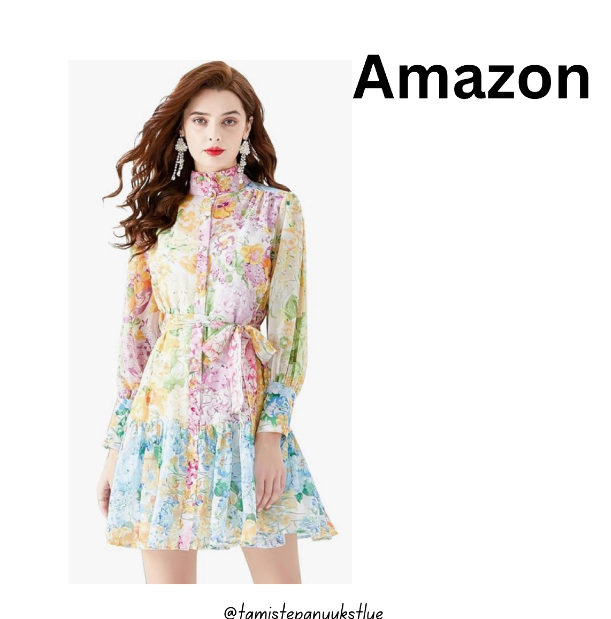 Floral designers look alike dress from amazon 

#LTKFindsUnder50 #LTKSummerSales #LTKStyleTip