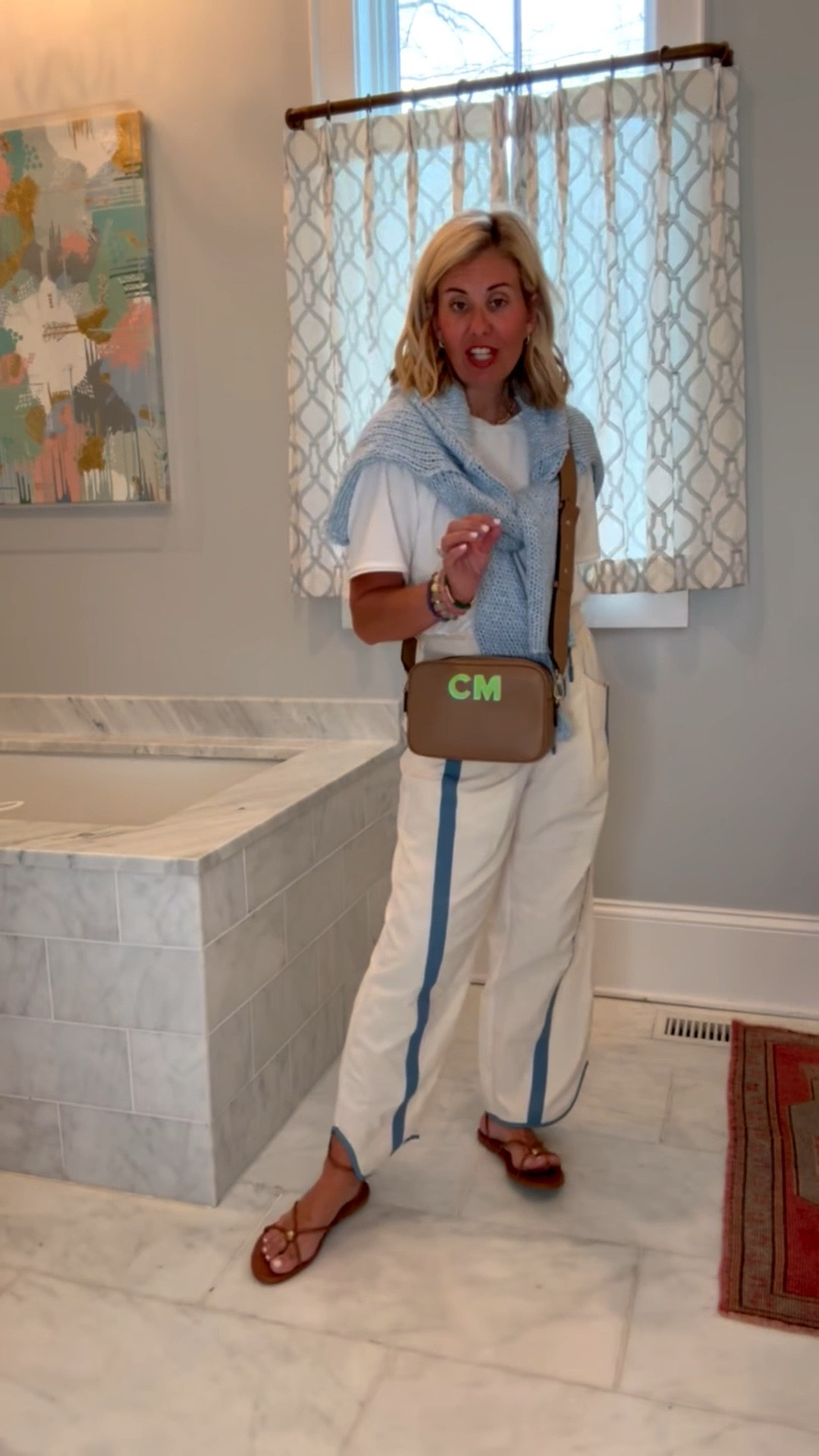 Such an easy yes outfit!! These pants are so good y’all. The zon wins again. I’m wearing xs tee, pants & sweater. 

#LTKmomlife #LTKdayinmylife #LTKootd