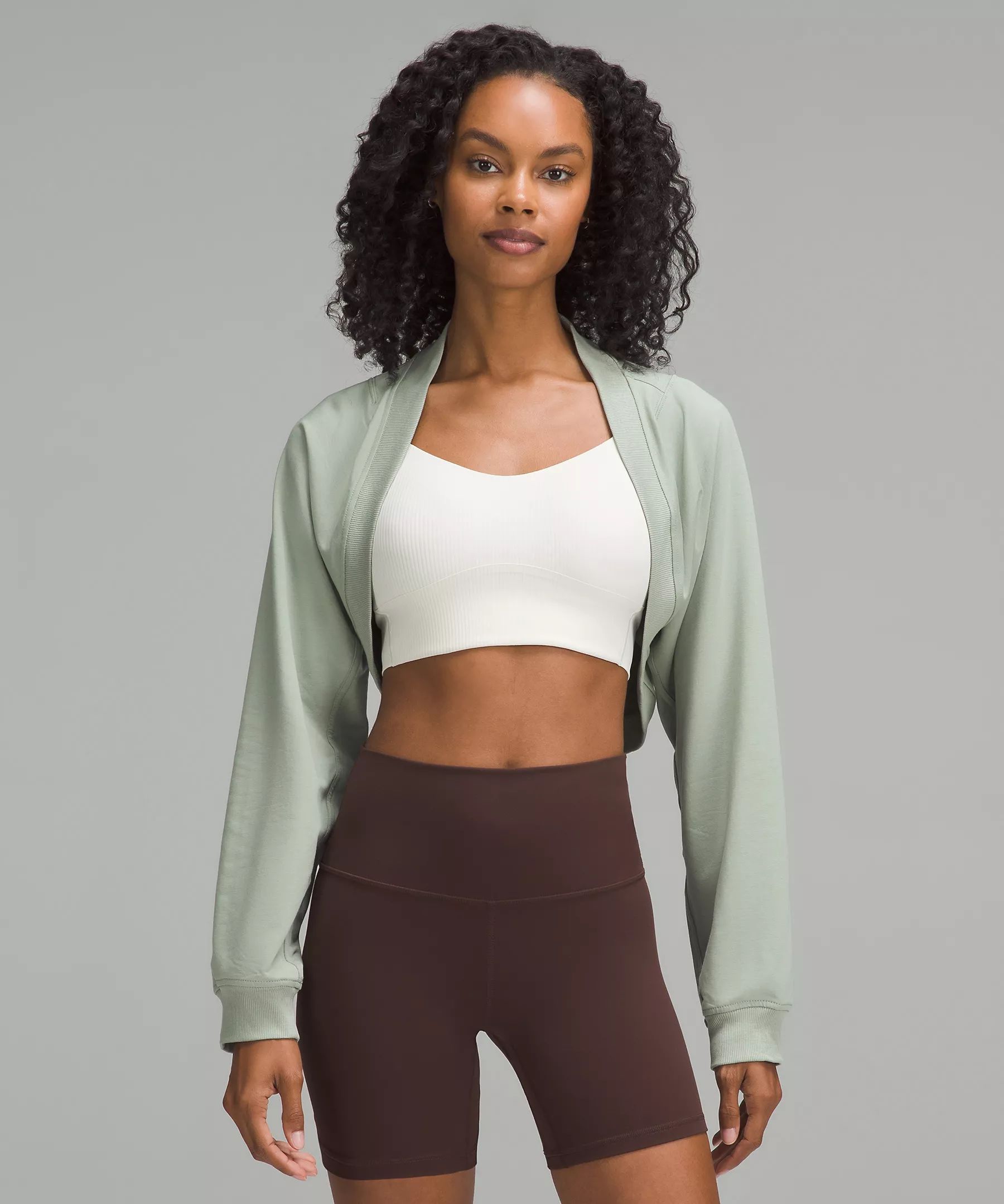 French Terry Long-Sleeve Shrug | Women's Hoodies & Sweatshirts | lululemon | Lululemon (US)