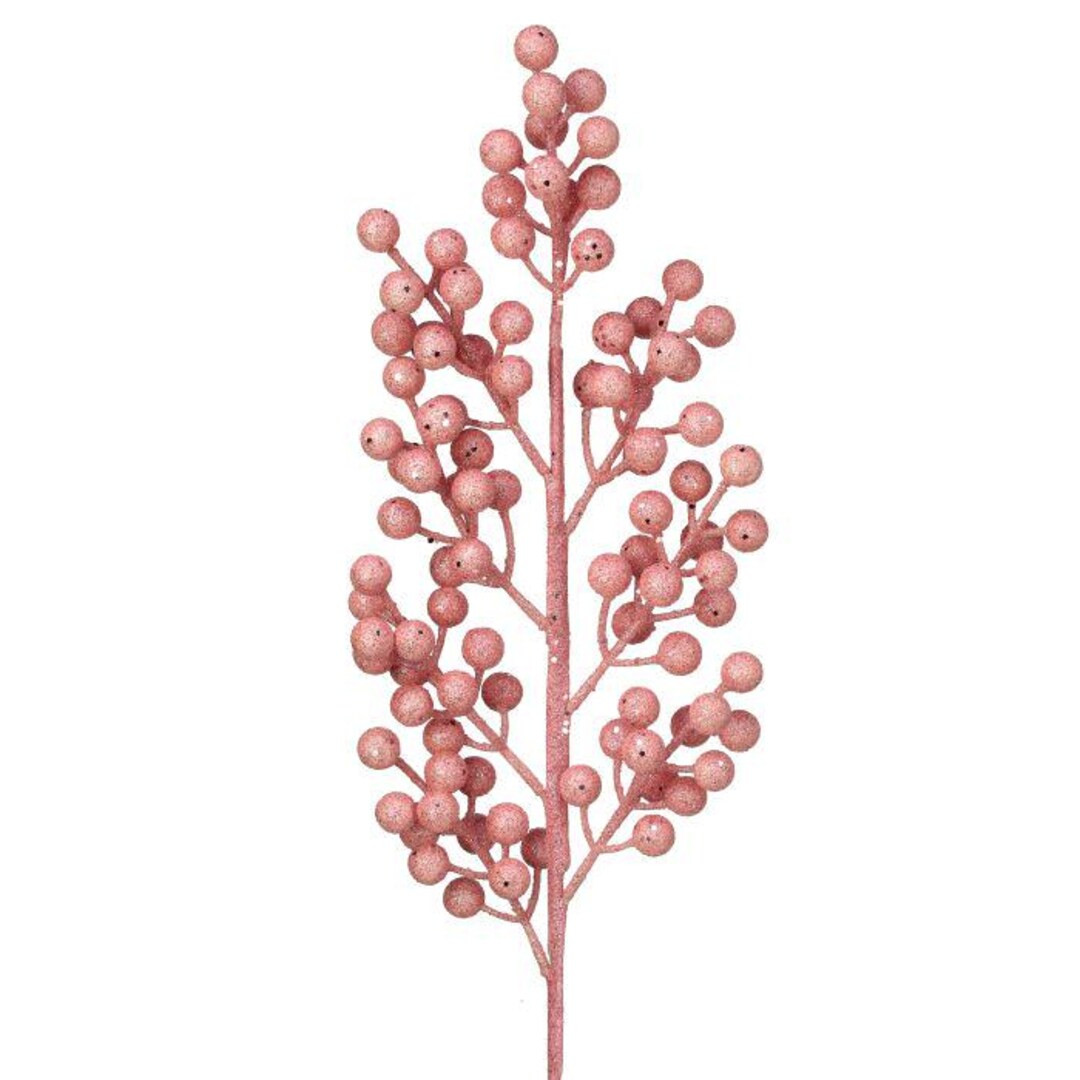 Glitter Cluster Berry Spray, Glitter Berry Filler for Wreaths, Wreath Filler Floral, Berry Christ... | Etsy (US)