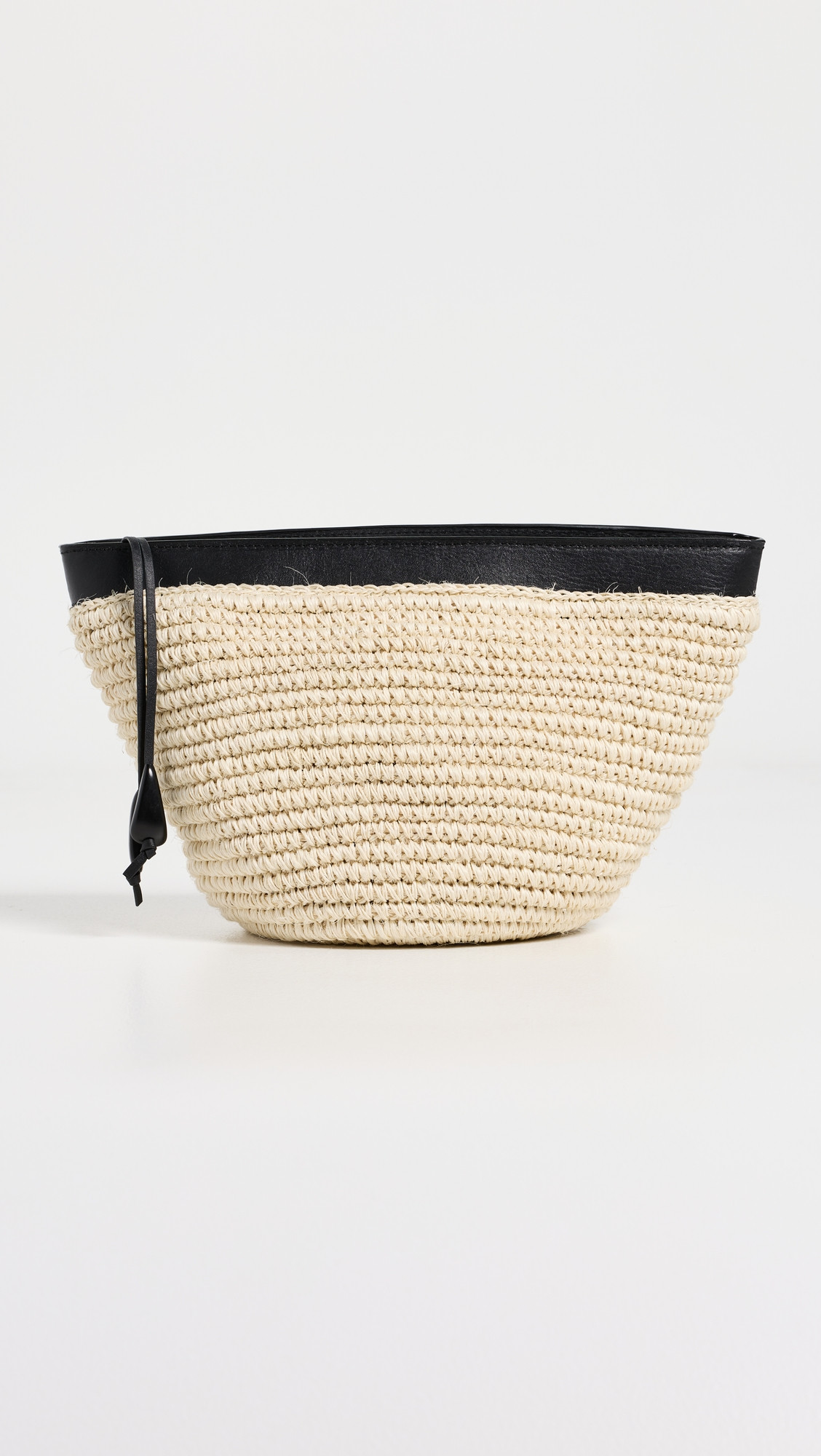 Hunting Season The Large Zip Clutch Natural/Black One Size | Shopbop