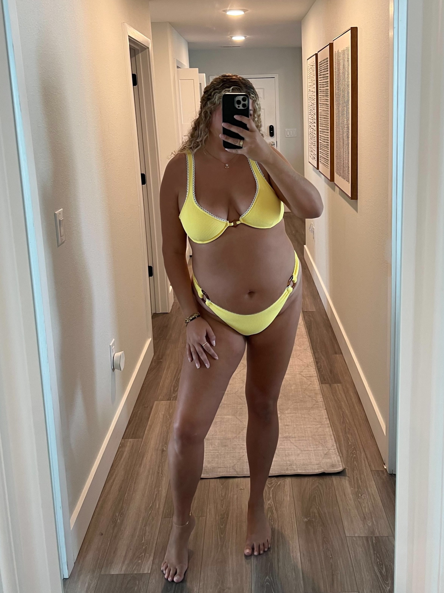 Love this butter yellow bikini from Dippin Daisys! Top has girly lace details and underwire!! Bottoms are high cut yet cheeky. 

Dippin Daisys bikini, Dippin Daisys swimsuit, underwire swimsuit, underwire bikini, underwire bikini top, high waisted bikini bottoms, high waisted swimsuit bottoms, o ring swimsuit bottoms, o ring bikini bottoms, coquette swimsuit, butter yellow swimsuit, coquette bikini, butter yellow bikini, coquette aesthetic, butter yellow aesthetic 

#LTKMidsize #LTKFindsUnder100 #LTKSwim