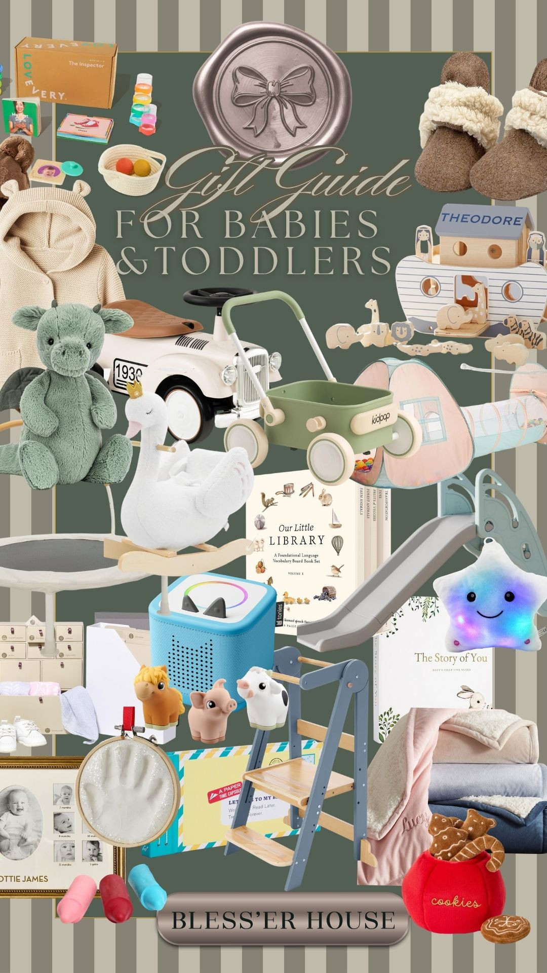 Gift Guide for Babies & Toddlers | Sweet & Thoughtful Gifts 🧸


gift guide for babies, toddler christmas gifts, baby holiday gifts, timeless baby toys, cozy nursery gifts 

 #LTKGiftGuide #LTKHoliday #LTKBaby