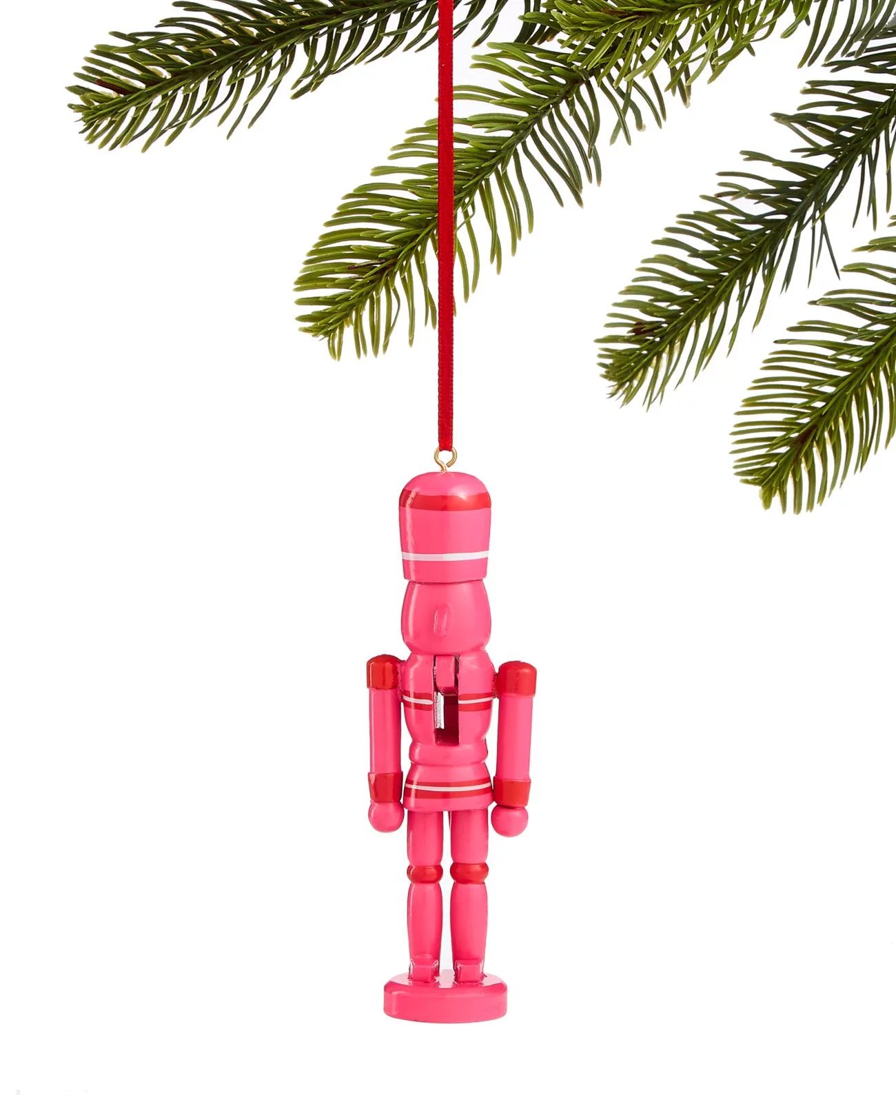 Holiday Lane Merry Brightest Pink Nutcracker Ornaments - Walmart.com | Walmart (US)