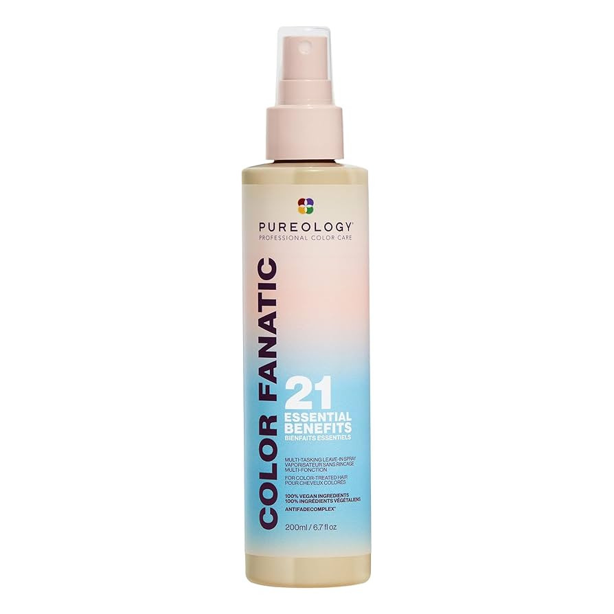 Pureology Leave In Conditioner, Color Fanatic, Heat Protectant Spray, Hair Detangler Spray, Shine... | Amazon (CA)