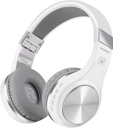 Riwbox Bluetooth Headphones, XBT-80 Folding Stereo Wireless Bluetooth Headphones Over Ear with Mi... | Amazon (US)