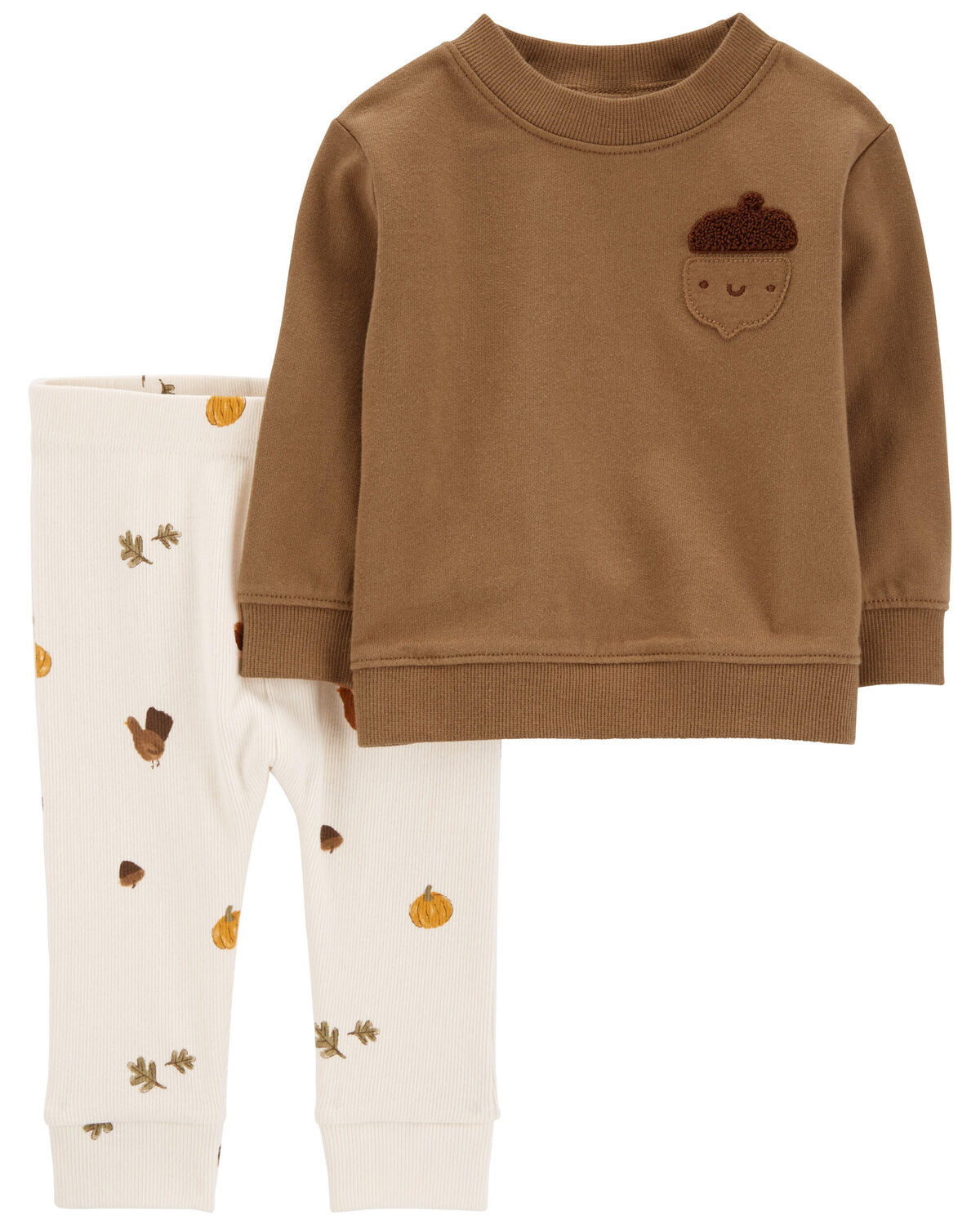 Baby 2-Piece Acorn Pullover & Pull-On Pant Set - Carter's | Carter's | Carter's